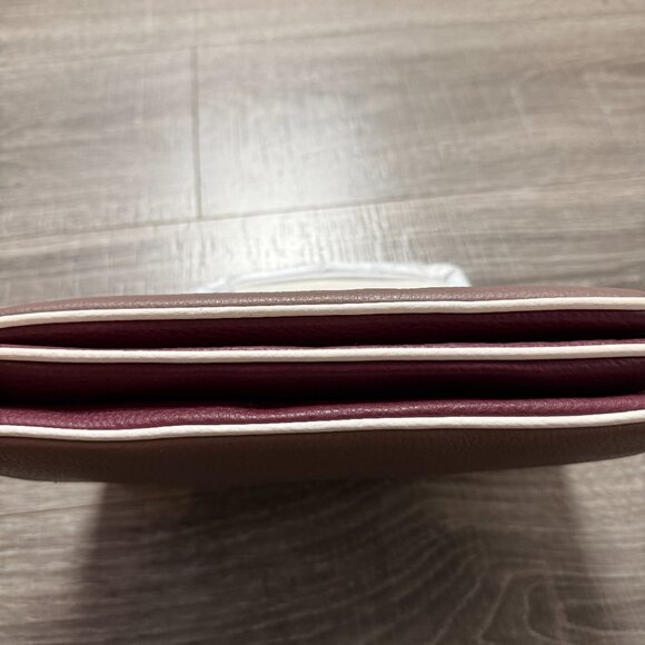 NWT Kate Spade New York Triple Gusset Color Block Crossbody Bag Purse Neutral - Picture 3 of 8